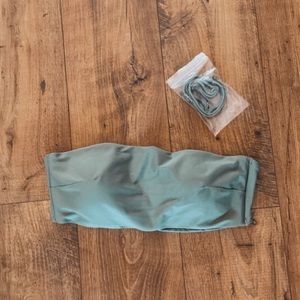 strapless Aerie swimsuit top